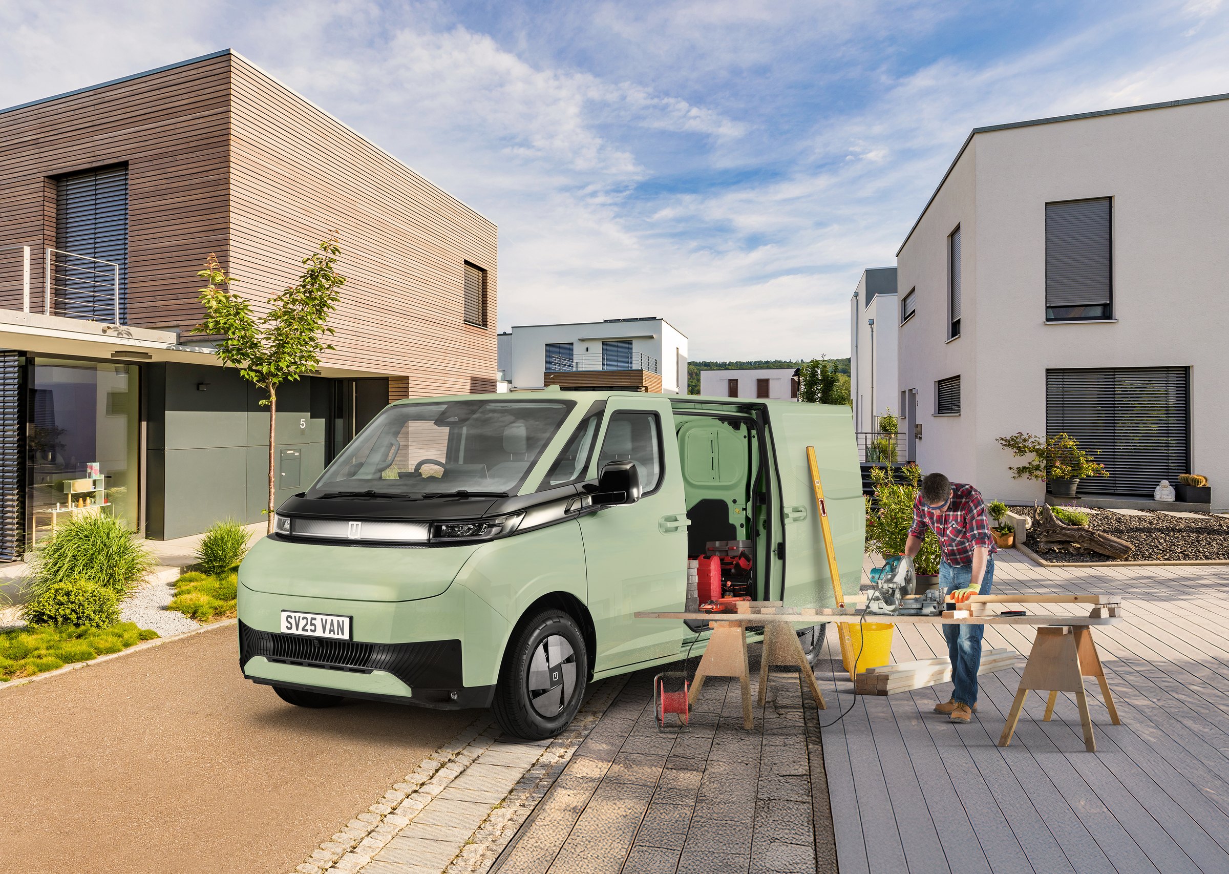 A Farizon SV at a trade customer's premises